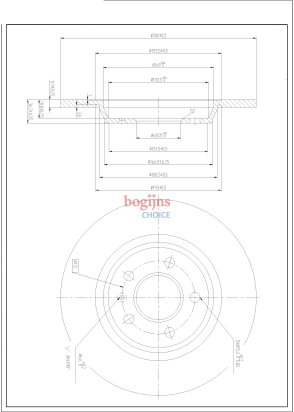 BOSCH 0 986 479 382 Remschijf achter 300x