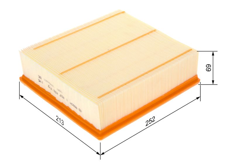BOSCH 1 457 433 772 Luchtfilter