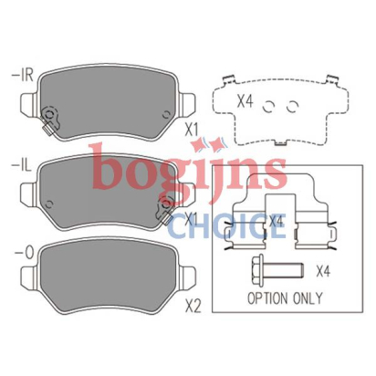 [DELPHI LP1681] DELPHI LP1681 Remblokken