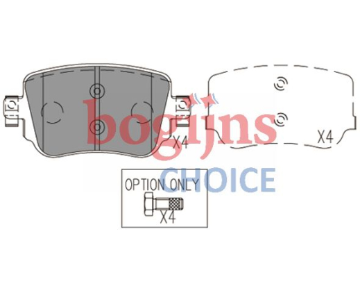[FERODO FDB4485] FERODO PREMIER ECO FRICTION FDB4485 Remblokken
niet voorbereid voor waarschuwing bij slijtage