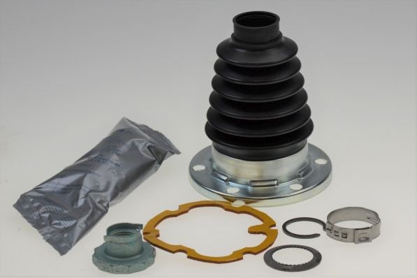 GKN 306564 LÖBRO Homokineet hoes, aandrijfas, versnellingsbakzijde, met montageplaat, 100mm