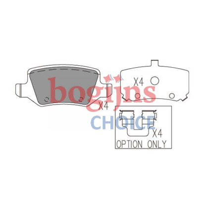 HELLA 8DB355012-131 Remblokken