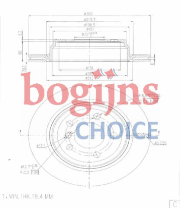 HELLA 8DD355118-271 Remschijf
