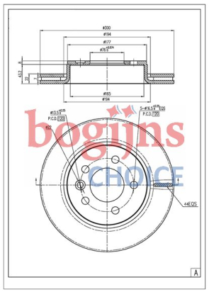 HELLA 8DD355125-571 Remschijf