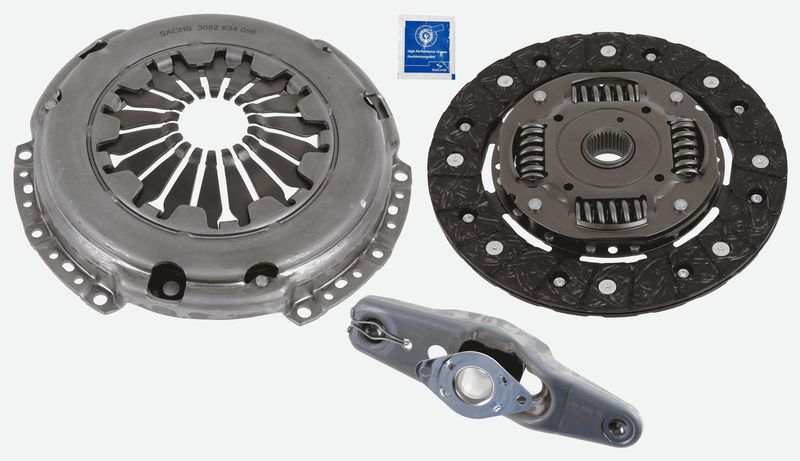 SACHS 3000 951 624 Koppelingsset, met druklager, met vork