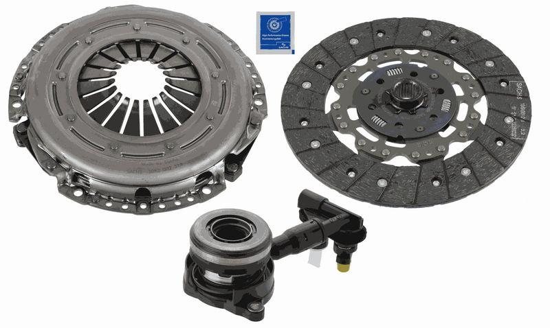 SACHS 3000 990 422 Koppelingsset, met druklager